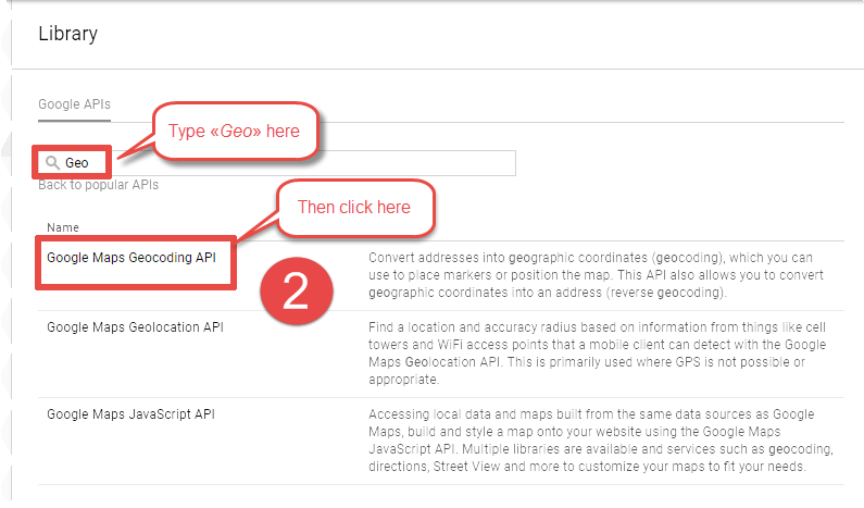 How To Generate A Key For The Google Maps Geocoding Api Magento 2